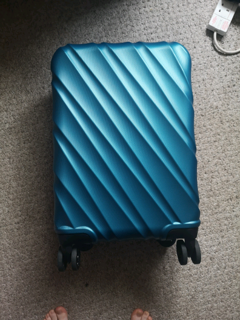 tesco hard suitcase